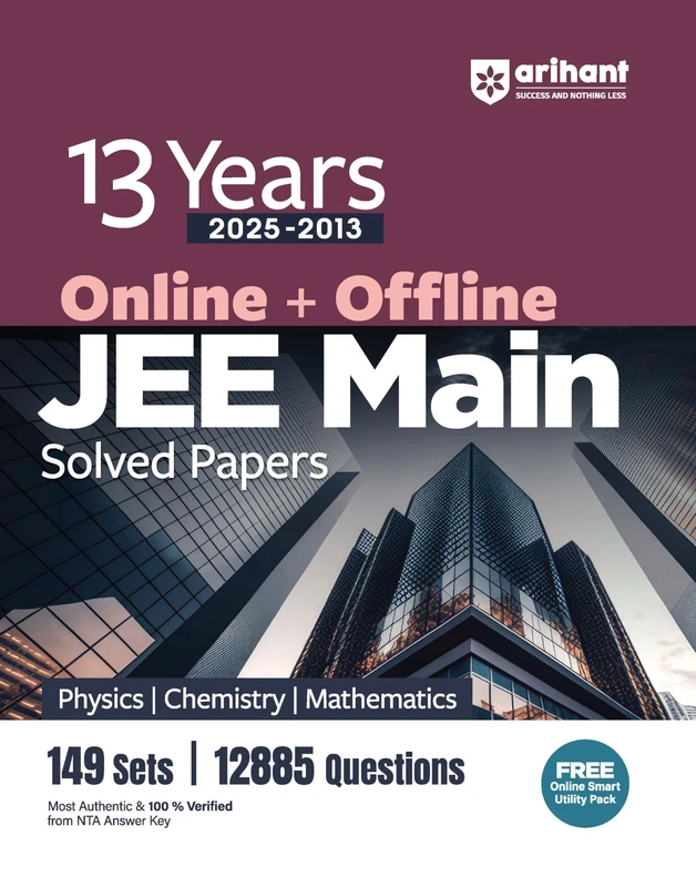 13 Years Jee Main Solved Papers (Editionv)