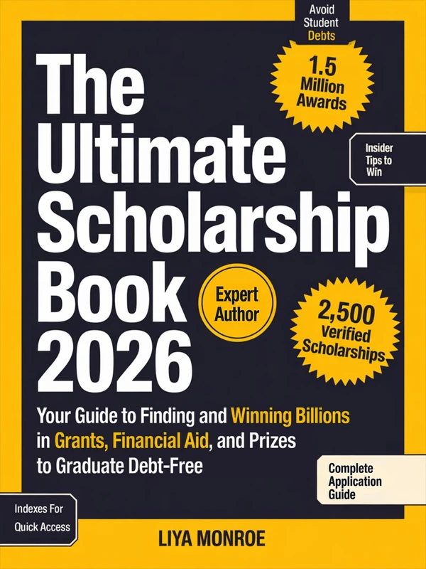 The Ultimate Scholarship Book 2026: Your Guide to Finding and Winning Billions in Grants, Financial Aid, and Prizes to Graduate Debt-Free - Image 1