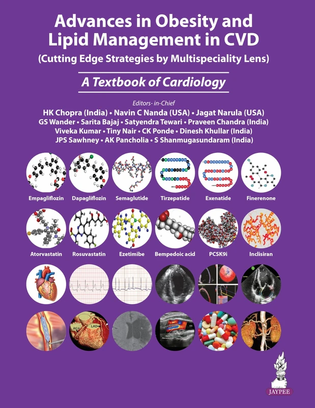 Advances in Obesity and Lipid Management in CVD (Cutting Edge Strategies by Multispeciality Lens): A Textbook of Cardiology - Image 1