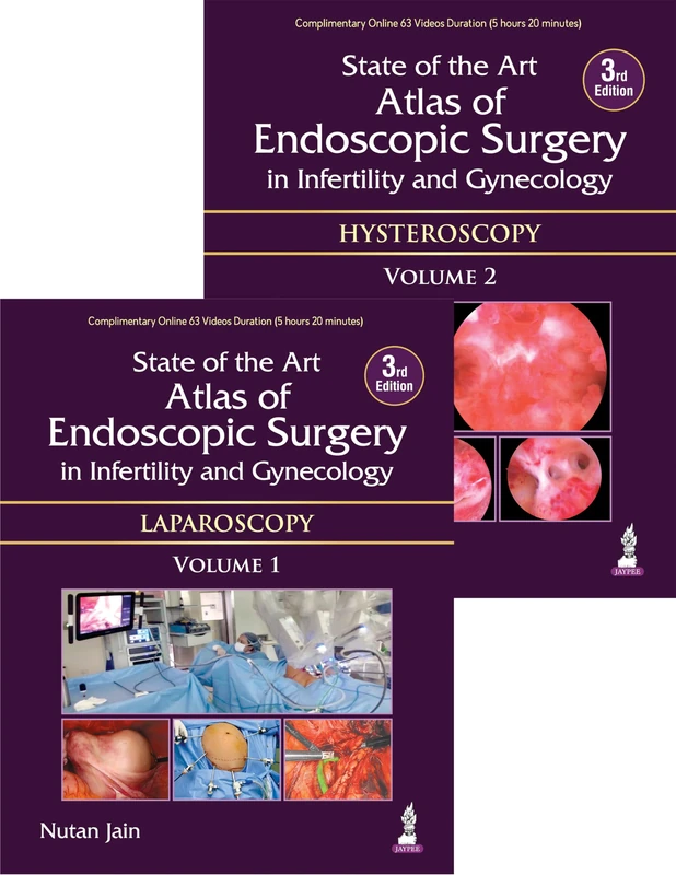 State of the Art Atlas of Endoscopic Surgery in Infertility and Gynecology: Two Volume Set - Image 1