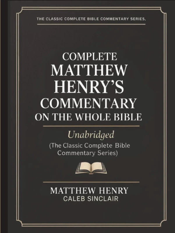 Complete Matthew Henry's Commentary on the Whole Bible: Unabridged (best navigation) (The Classic Complete Bible Commentary Series) - Image 1