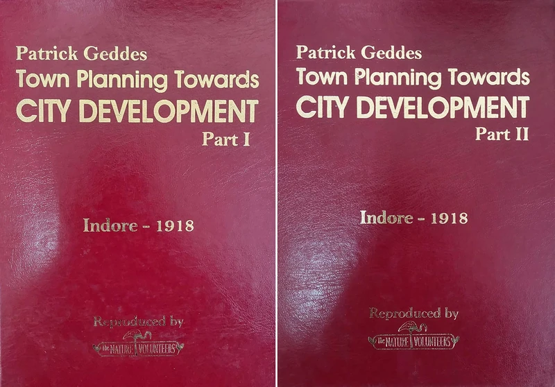 Town Planning Towards City Development, Indore-1918, 2 vols. - Image 1
