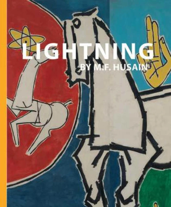 Lightning by M.F. Husain - Image 1