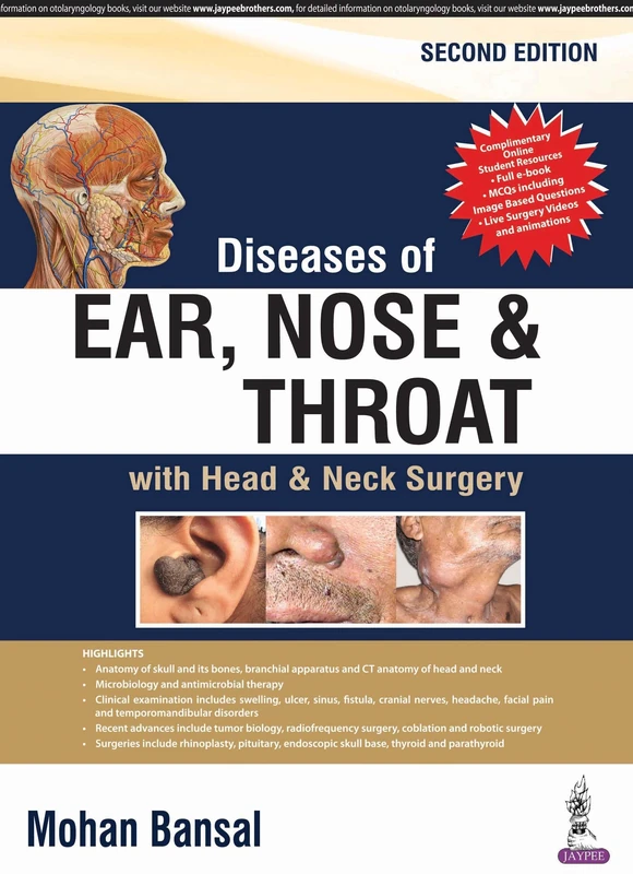 Diseases of Ear, Nose and Throat: with Head & Neck Surgery