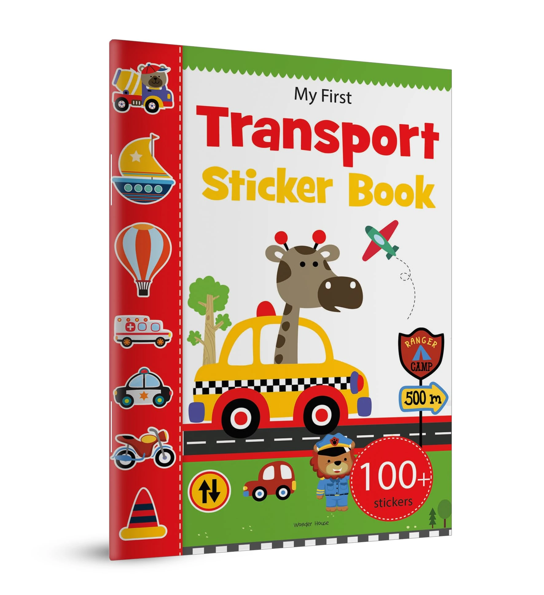 My First Transport Sticker Book: Exciting Sticker Book With 100 Stickers (My First Sticker Books)
