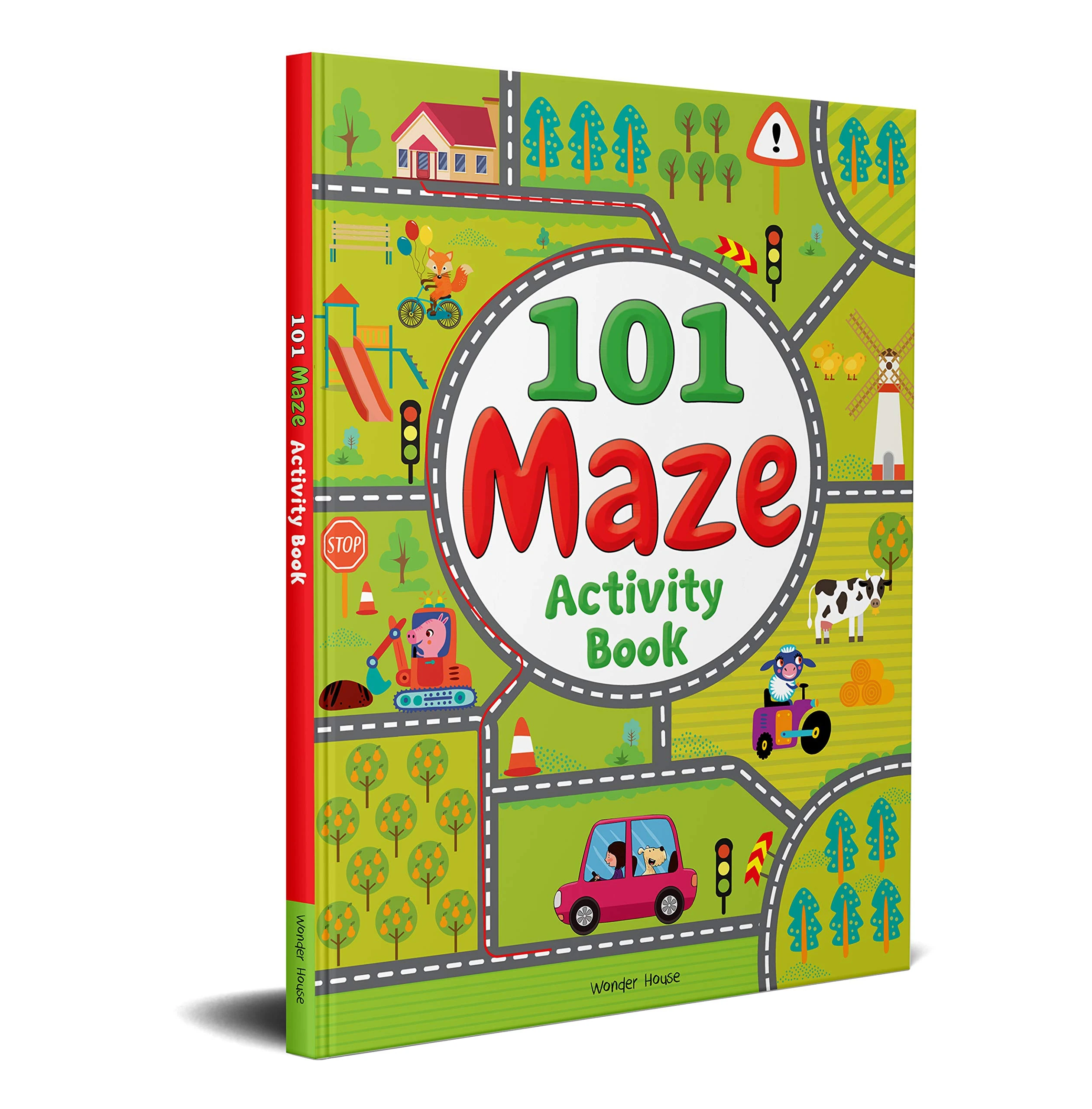 101 Maze Activity Book-colouring books for kids (101 Fun Activities)