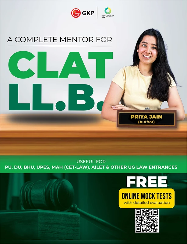 CLAT LLB 2024 Guide by Gautam Puri & Priya Jain