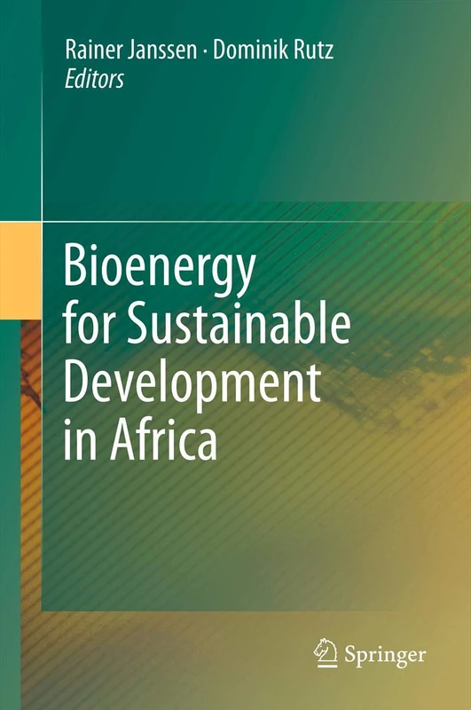 Springer - Bioenergy for Sustainable Development in Africa
