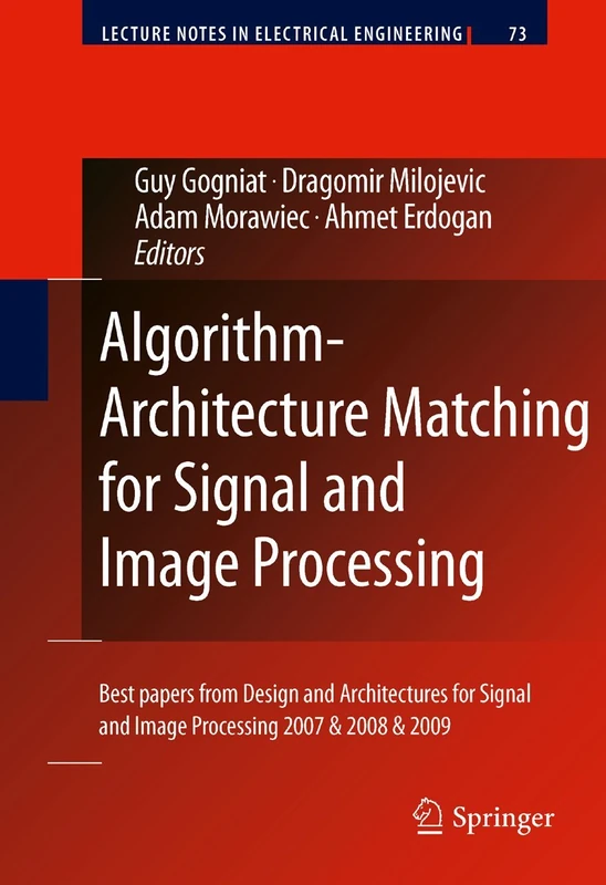 Springer Algorithm-Architecture Matching Signal Image Processing