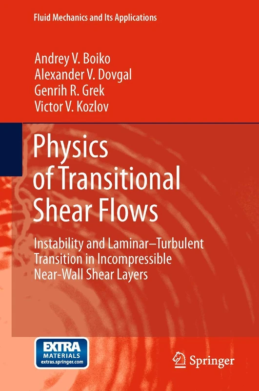 Physics of Transitional Shear Flows: Instability and Laminar–Turbulent Transition in Incompressible Near-Wall Shear Layers: 98 (Fluid Mechanics and Its Applications, 98)