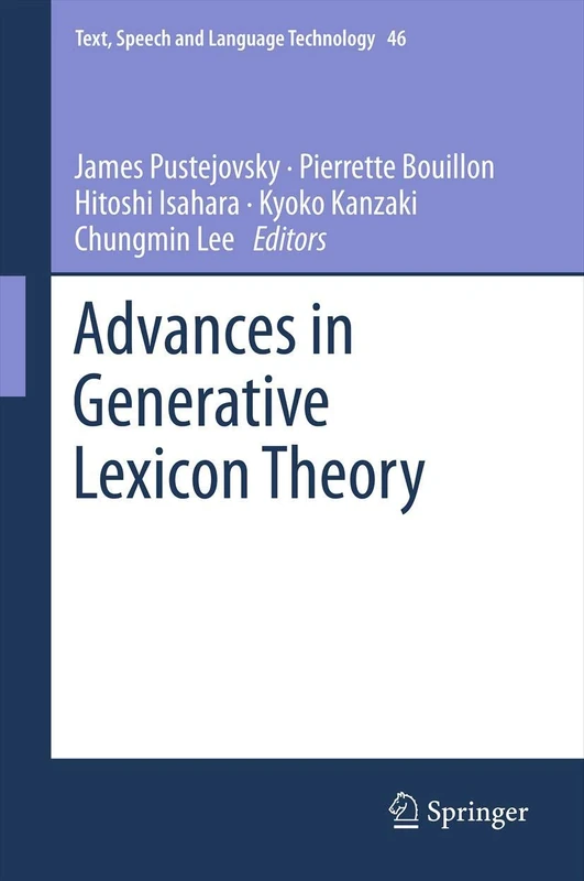 Springer Advances in Generative Lexicon Theory: 46 - Textbook