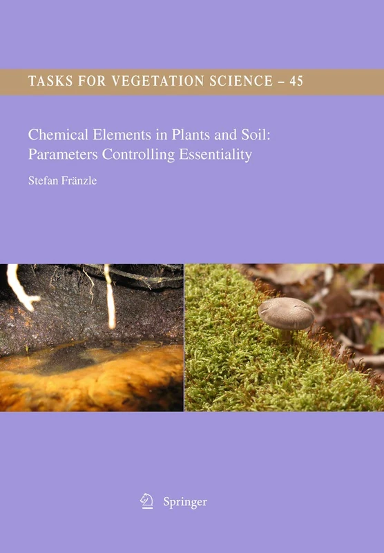 Springer Chemical Elements in Plants and Soil - Science Book