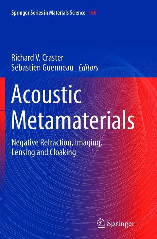 Springer Acoustic Metamaterials - Negative Refraction Book