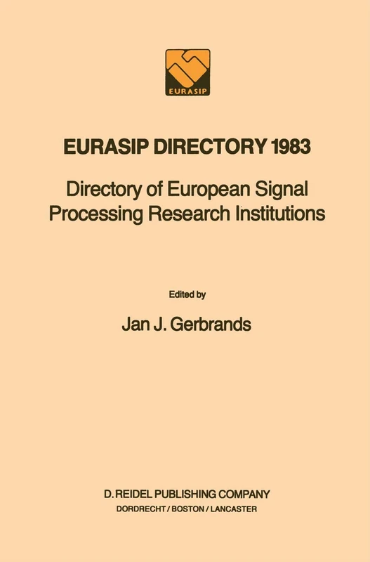 EURASIP Directory 1983: Directory of European Signal Processing Research Institutions - Image 1