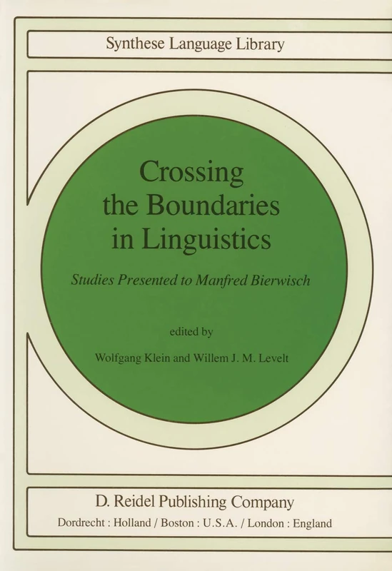 Crossing the Boundaries in Linguistics: Studies Presented to Manfred Bierwisch: 13 (Studies in Linguistics and Philosophy, 13) - Image 1