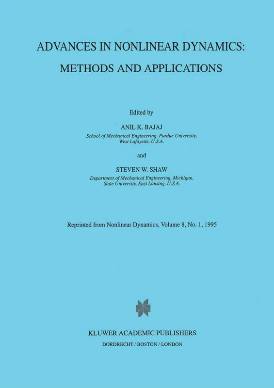 Advances in Nonlinear Dynamics: Methods and Applications: Methods and Applications - Image 1