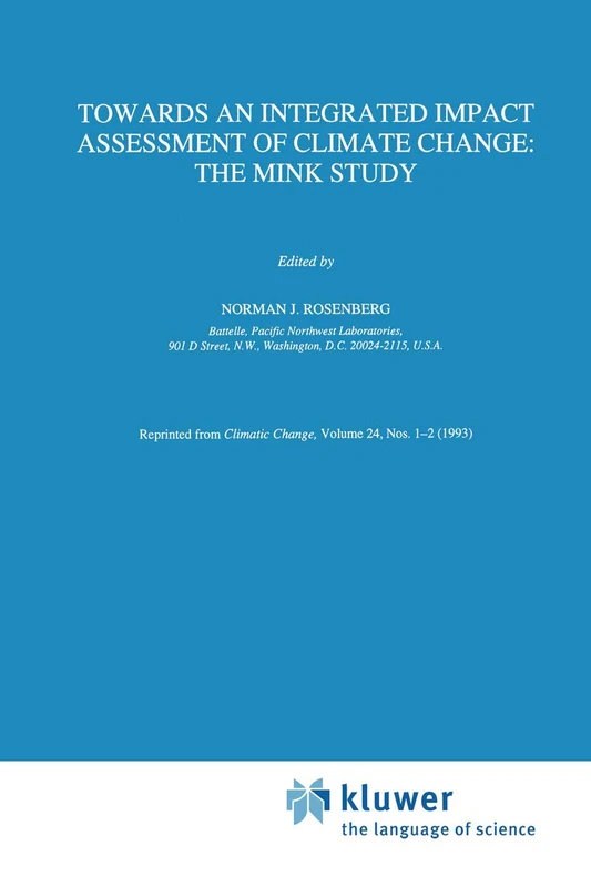 Towards an Integrated Impact Assessment of Climate Change: The MINK Study: The MINK Study - Image 1