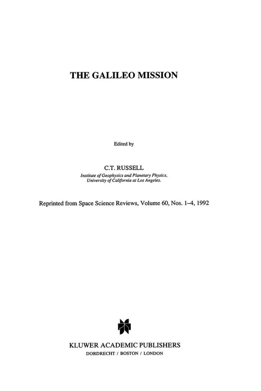 The Galileo Mission