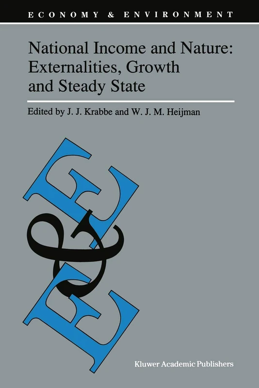 National Income and Nature: Externalities, Growth and Steady State: 5 (Economy & Environment, 5)
