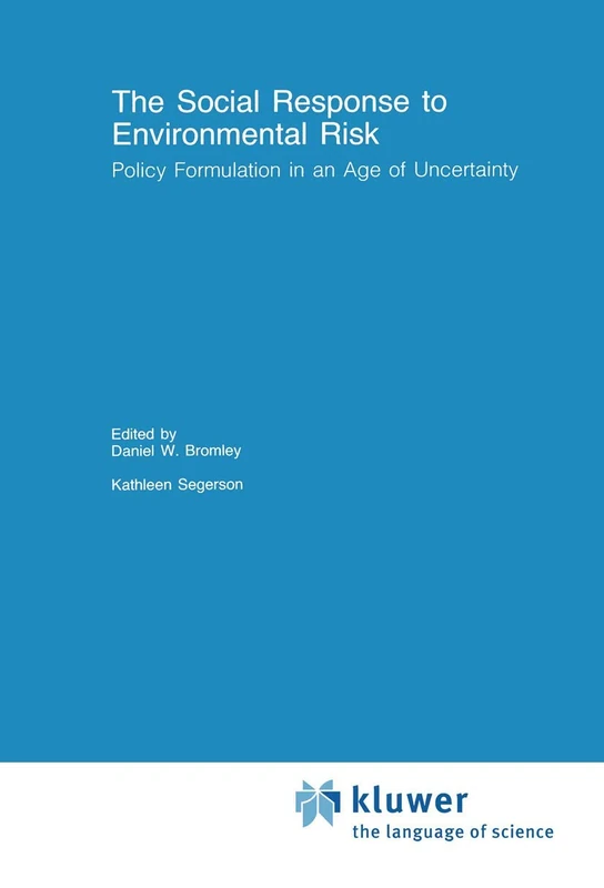 Springer - The Social Response to Environmental Risk (Vol. 24)