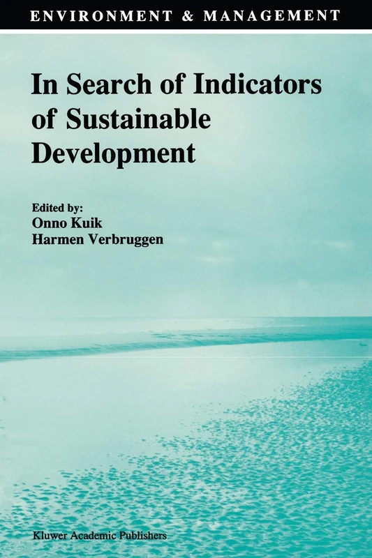 Springer - In Search of Indicators of Sustainable Development - Image 1