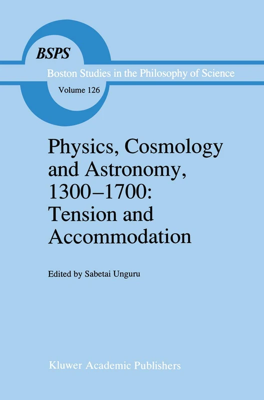 Springer Physics, Cosmology and Astronomy 1300-1700 Book
