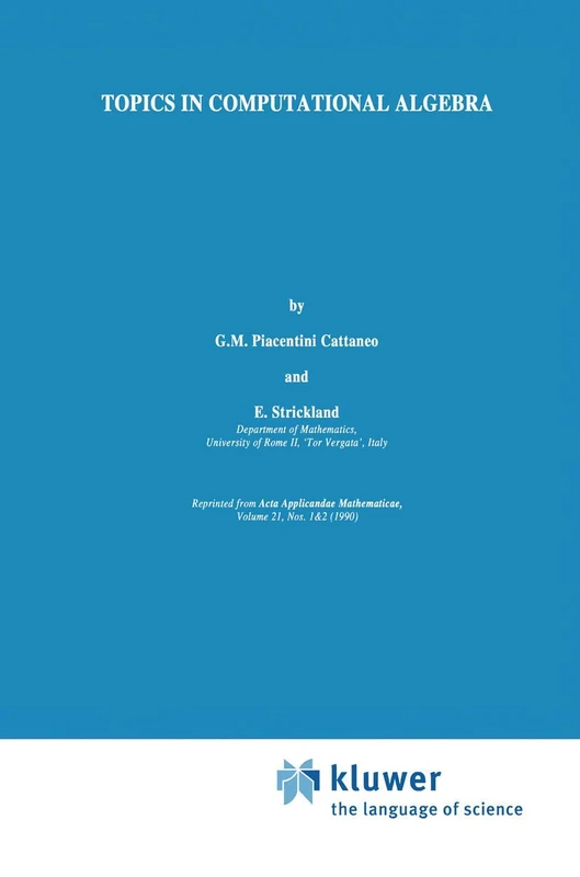 Topics in Computational Algebra - Image 1