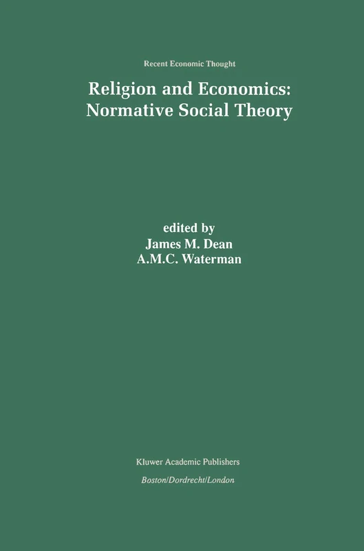 Springer Religion and Economics: Normative Social Theory 67