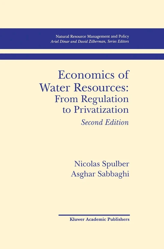 Springer Economics of Water Resources - 2nd Edition Book