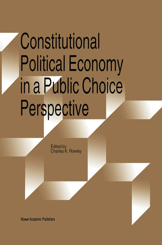 Springer - Constitutional Political Economy - Public Choice Book
