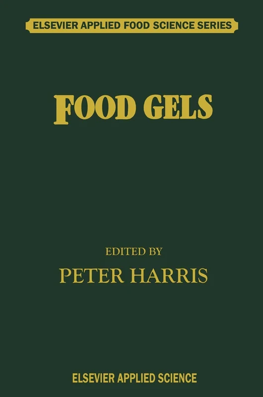 Food Gels (Elsevier Applied Food Science Series)