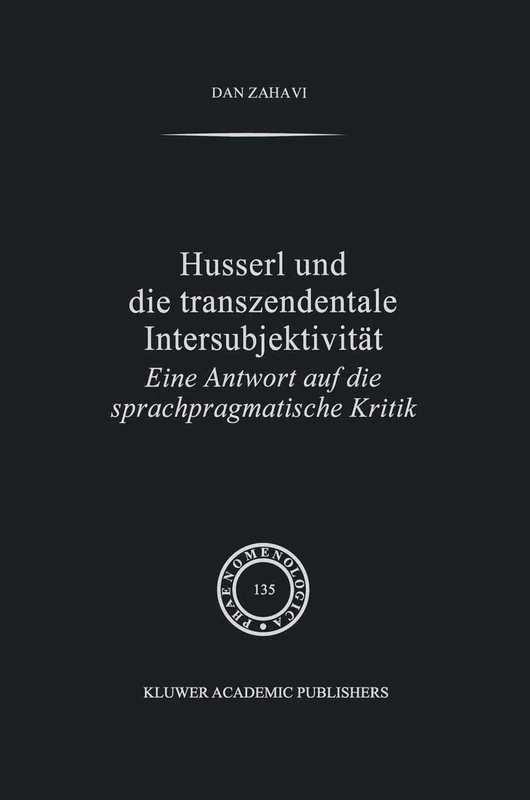 Springer - Husserl und Die Transzendentale Intersubjektivitat