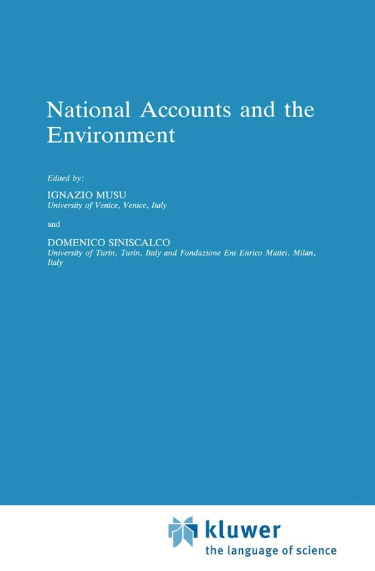 Springer - National Accounts and the Environment, Vol 6