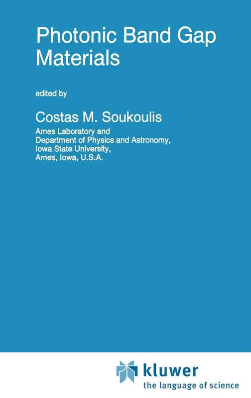 Photonic Band Gap Materials: 315 (NATO Science Series E:, 315)