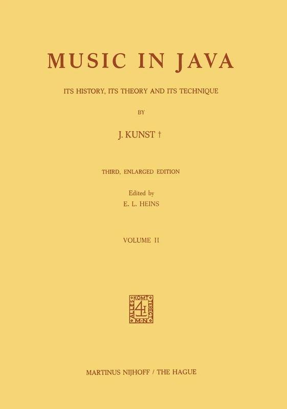 Music in Java: Its History, Its Theory and Its Technique