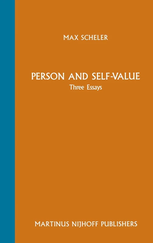 Springer - Person and Self-Value: Three Essays (Philosophy)