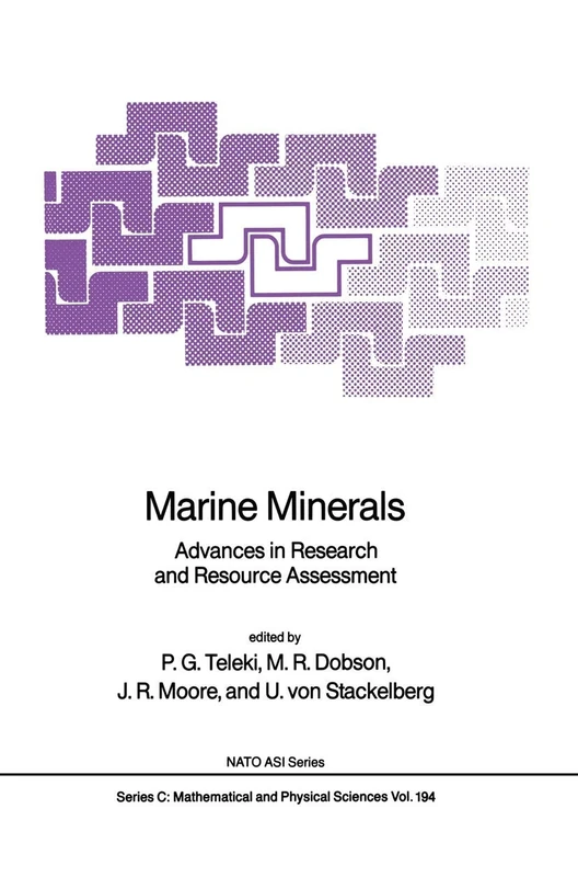 Marine Minerals: Advances in Research and Resource Assessment: 194 (Nato Science Series C:, 194)