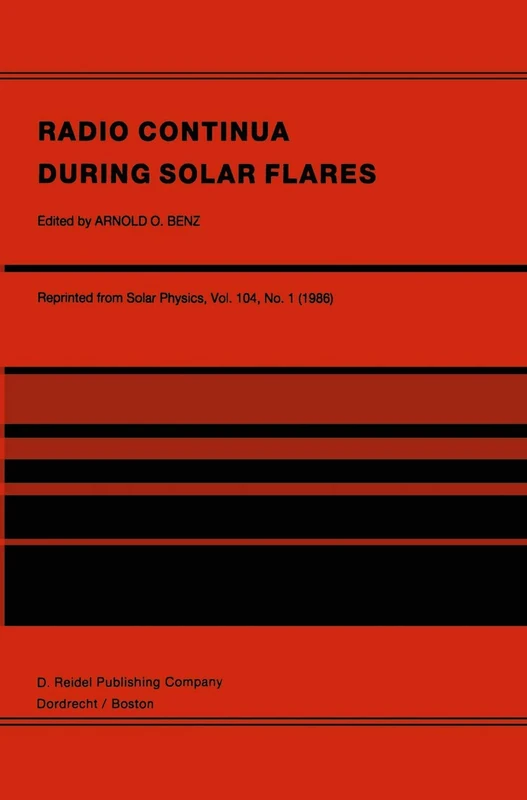 Springer - Radio Continua During Solar Flares Workshop Book