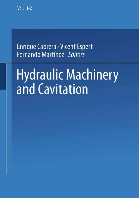 Springer - Hydraulic Machinery and Cavitation Proceedings