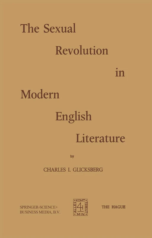 The Sexual Revolution in Modern English Literature