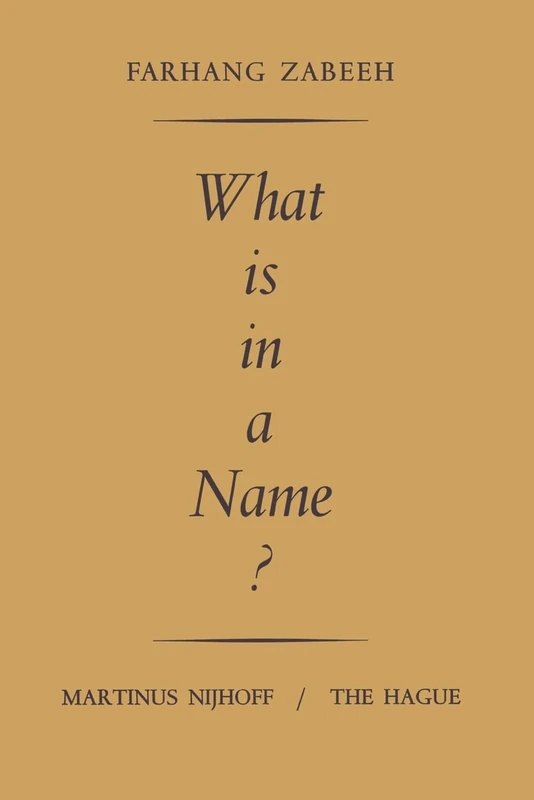 What is in a Name?: An Inquiry into the Semantics and Pragmatics of Proper Names
