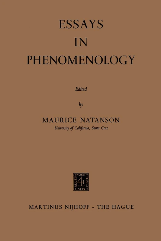Essays in Phenomenology