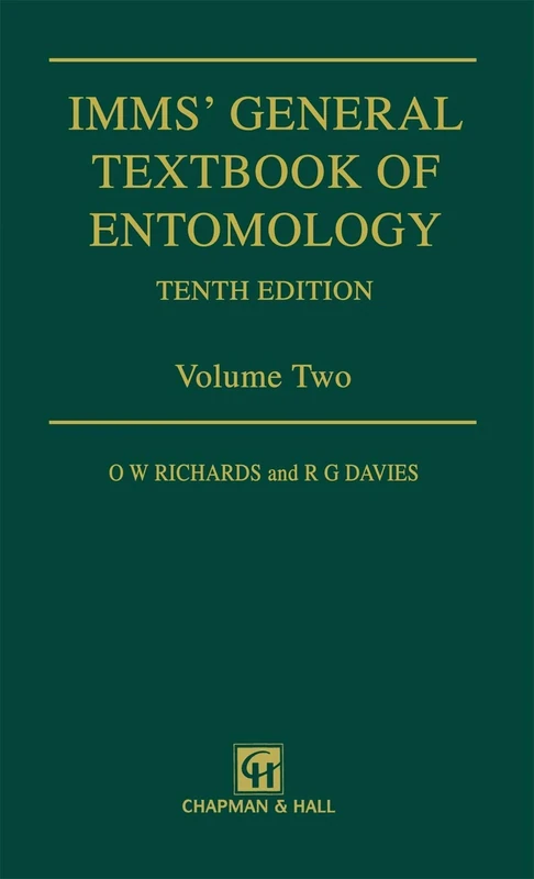 Imms’ General Textbook of Entomology: Volume 2: Classification and Biology