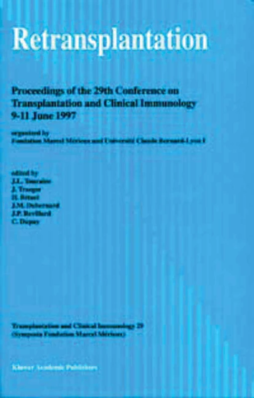 Retransplantation Springer - 29th Conference Proceedings