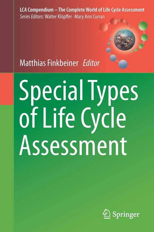 Springer LCA Compendium - Special Types of Life Cycle Assessment