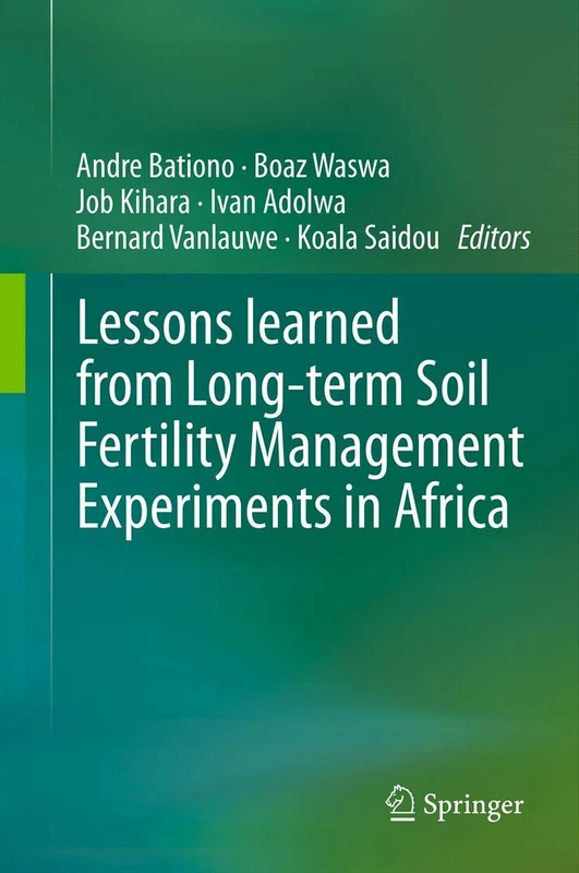 Springer - Long-term Soil Fertility Management in Africa Book