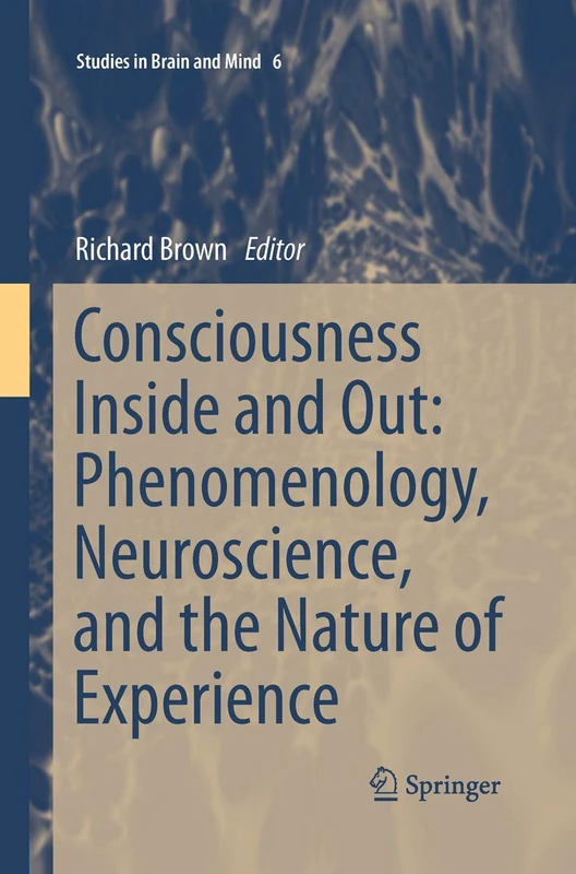 Consciousness Inside and Out: Phenomenology, Neuroscience, and the Nature of Experience: 6 (Studies in Brain and Mind, 6)