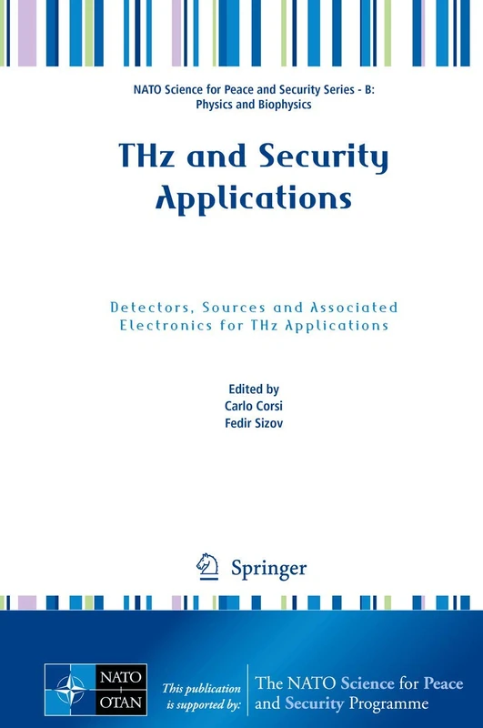 Springer THz and Security Applications - NATO Science Series