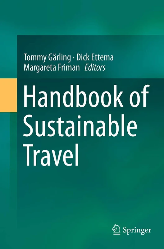 Handbook of Sustainable Travel - Image 1