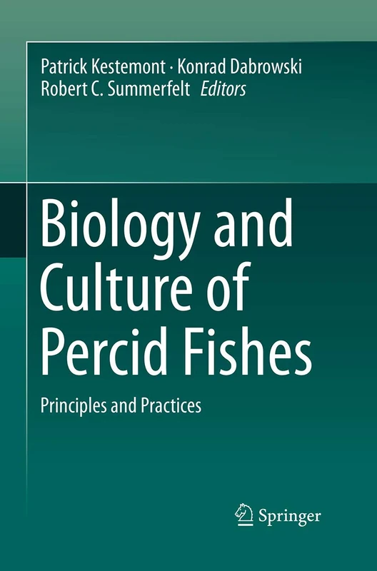 Springer - Biology and Culture of Percid Fishes Book